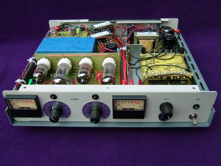 Projet 8 - Amplificateur de ligne et unité de compression à tubes