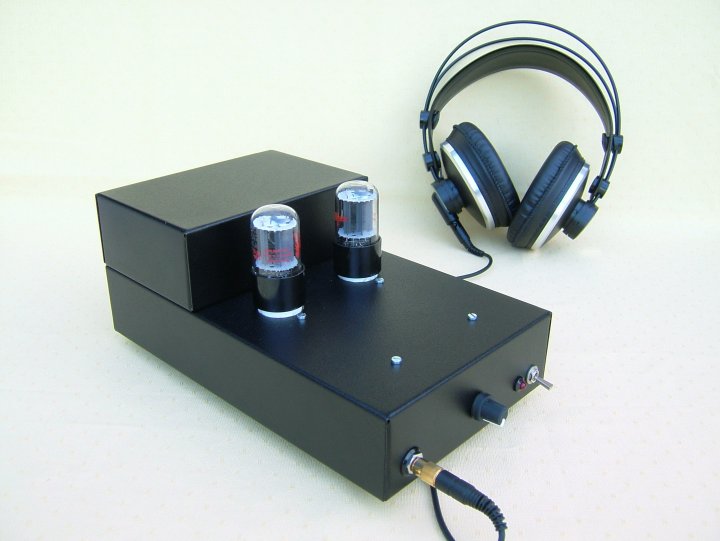 Projet 18 - Amplificateur pour Casque - 6EM7 en Single End