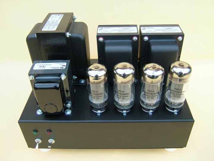 Projet 28 - Amplificateur 2 x 24 Weff - Push Pull de 7591A