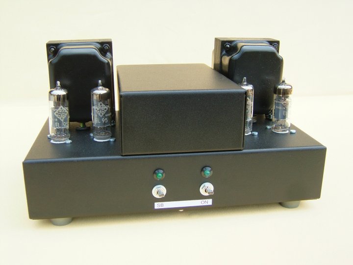 Projet 32 - Amplificateur hybride - Push-Pull de EL95
