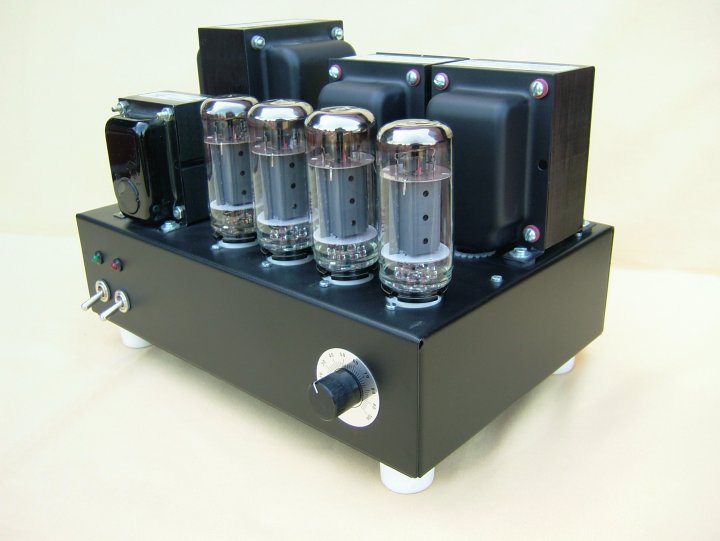 NovoTone - Amplificateur Push Pull de 7591A - 2x24W - Version II